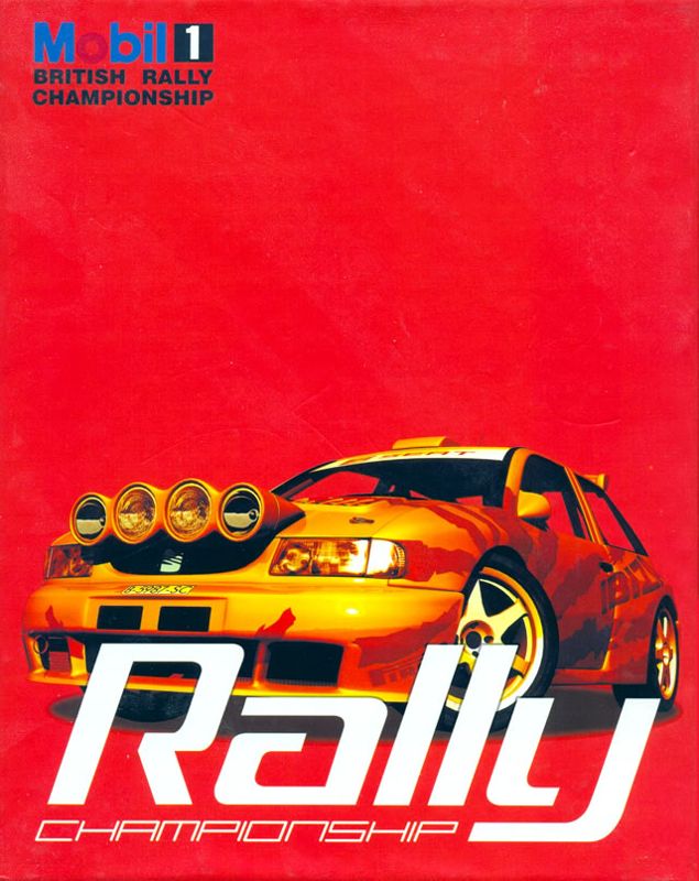 Mobil 1 Rally Championship box art for Playstation
